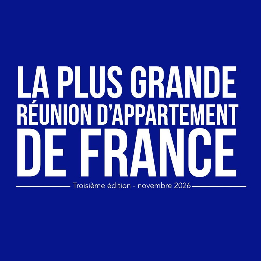 La plus grande réunion d'appartement de France — troisième édition, novembre 2026